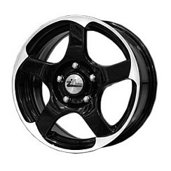 Фото Диск 15 6,5J*15 5/100/67,1+38  iFree Коперник блэк джек К&K (135803)