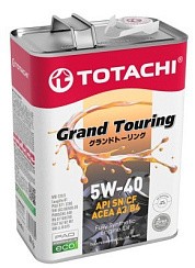 Фото Масло TOTACHI Grand Touring  5W40 A3/B4 SN/CF   4л. син.