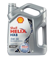 Фото Масло SHELL Helix HX8  5W30 А5/В5   4л. синт.