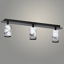 фото Спот 591/3 BK черный 3х50W GU10 h180, XLD23