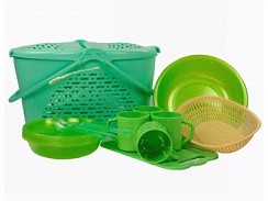 Фото Набор д/пикника 2 "Семейный отдых" 4персоны М1115(пластик)АКЦИЯ!!!