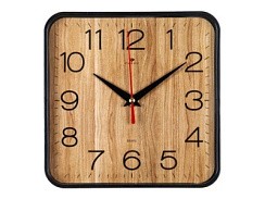 фото Часы настенные "Дерево" квадрат 19*19см" 1918-112