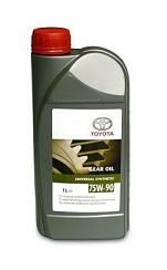 Фото Масло трансмиссионное 75W90 GL-4/GL-5 TOYOTA   1л.  GT