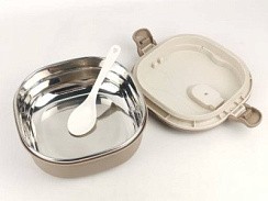 Фото Ланчбокс 15 * 8 см, пластик, арт.xzj11221