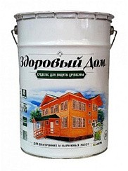Фото Деревозащитное средство Здоровый Дом Бесцветный 0,8л
