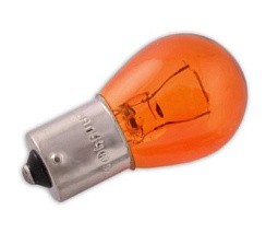 Фото Автолампа PY21W 12V 21W BAU15s Диалуч оранж, поворотники