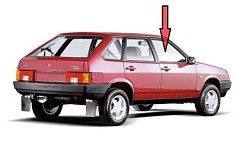 Фото ВАЗ 2109 Стекло передней двери опускное правое