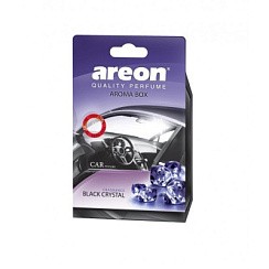 Фото Ароматизатор под сиденье Areon AROMA BOX Black Crystal (Черный Кристалл)