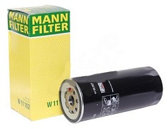 Фото Фильтр масляный ГАЗон NEXT,ПАЗ Вектор NEXT дв.ЯМЗ-534,536,650 ЕВРО-4 (W11102) MANN