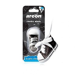 Фото Ароматизатор на зеркало AREON FRESH Black Crystal/Черный Кристалл (игрушка кеды)