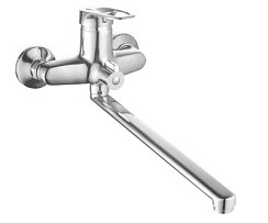 Фото Смеситель д/ванны одноручковый R3223F с L-изливом, хром Rainsberg