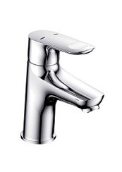 Фото Смеситель для раковины Lemen LC-1383, D35, гайка, хром РАСПРОДАЖА