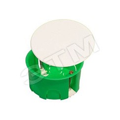 Фото Коробка распределительная 80х45мм Скрытая (с крышкой) IP30 Гипрок HEGEL КР1202