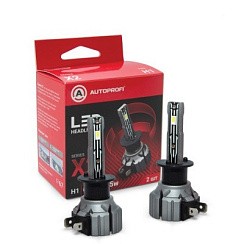Фото Автолампа светодиодная Autoprofi 12V 15W 6000K 4000LM  X2H1