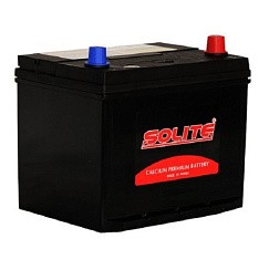 Фото АКБ 60а/ч п/п ASIA 550A SOLITE ниж. крепл. (L=207; b=175; h=190)