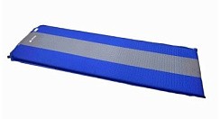 Фото Коврик самонадувающийся "СЛЕДОПЫТ" 191x62x5 cм, премиум, цв. синий/серый