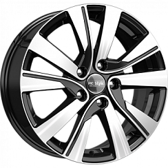 Фото Диск 17 7J*17 5/112/57,1+48,5 КС749 (ZV 17 Octavia) алмаз чёрн. K&K[]