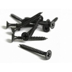 Фото Саморез 4,8х102 потай, мелкая резьба, оксид (70) 0300415 КЧ