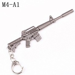 фото Брелок-Сувенир автоматический карабин М4-А1  метал. 12см