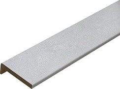 Фото Наличник плоский Эко-Шпон Бетон Снежный телескоп К70/23  70*8* 2150 мм