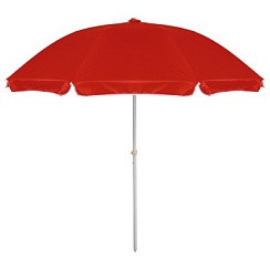 Фото Зонт пляжный Классика с механизмом наклона d=240 cм, h=220 см