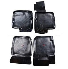 Фото Коврики салона Лада Ларгус универсал 5 мест резина