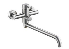 Фото Смеситель д/ванны ZAP7-A090 одноручковый с поворот.изливом G-lauf