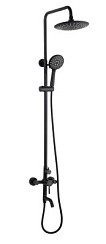 Фото Смеситель+Стойка душевая SUS124BL-009DK  Д35