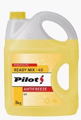Фото Антифриз желтый   5кг. PILOTS -40