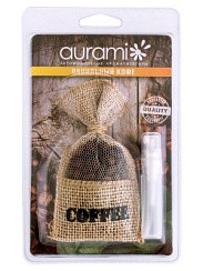 Фото Ароматизатор на зеркало AURAMI Coffee/Кофе (мешочек со спреем 5мл)
