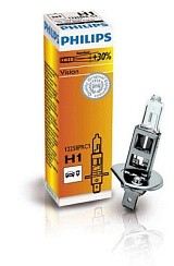 Фото Автолампа H1 12V  55W P14,5s + 30% Philips Premium дальний