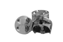 Фото (LECAR014363002) Поршни 21126 82,5 (А) с пальцами (не гнет клап.) «АВТОВАЗ» LECAR