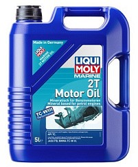 Фото Масло 2Т TC-W3 LIQUI MOLY Marine Motor Oil   5л. мин.