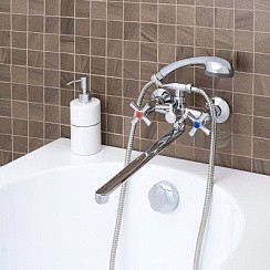 Фото Смеситель д/ванны SL138-140Р двуручковый РМС