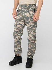 Фото Брюки летние Стрелок ткань Смесовая цвет 128/2 (светлый пиксель) (Размер: 60-62, Рост: 182-188)