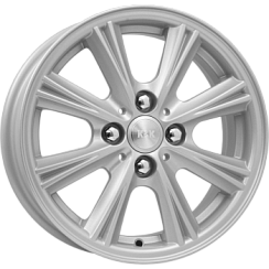 Фото Диск 14 5,5J*14 4/98/58,5+35 Аттика сильвер K&K