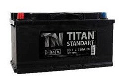 Фото АКБ 90а/ч п/п 740A Титан Стандарт (L=352; b=175; h=190)