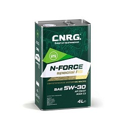 Фото Масло CNRG N-Force Special RS  5W30 C3 SN/CF   4л. синт. (железо)