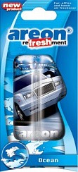 Фото Ароматизатор на зеркало AREON LIQUID классика Ocean/Океан (гелевый)