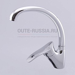 Фото .Смеситель д/кухни T0113B одноручковый на гайке (Lt) OUTE