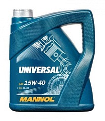 Фото Масло MANNOL Universal 7405 15W40 SG/CD   4л. мин.