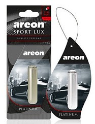 Фото Ароматизатор на зеркало AREON LUX SPORT LIQUID с капсулой 5 мл.Platinum (Платина) картон