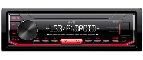 Фото Автомагнитола JVC KD-X152 USB/SD/MP3/4x50Вт Фото Автомагнитола JVC KD-X152 USB/SD/MP3/4x50Вт