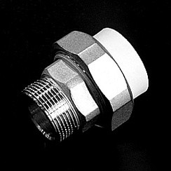 Фото Муфта комбинированная ПП разъемная НР Ду 25*3/4 (№40)