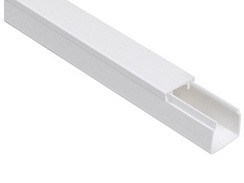 Фото Кабель-канал 16x16 мм белый ECOLINE IEK