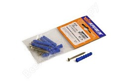 Фото Набор крепления плинтусов 6/60 (дюбель ёжик 16/16) 23010 VIP