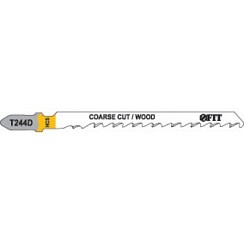 Фото Пилки для лобзика T244D по дереву 100/74/4.2 мм (2 шт)  FIT