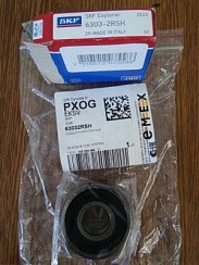 Фото Подшипник 180303 передний генератора 2110 SKF