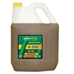 Фото Масло веретенное И-20А  20л. OILRIGHT