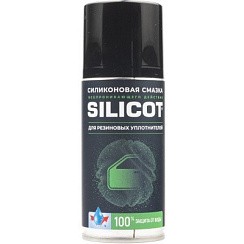 Фото Смазка силиконовая 0,21л. (аэрозоль) ВМПАвто 2706 Silicot Spray для резиновых уплотнителей